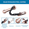 Stainless Steel Swing Bar Door Lock X1-SW-TAC0002-02C-4