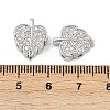 Brass Micro Pave Cubic Zirconia Multi-Strand Links KK-F906-21P-3