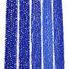 Electroplate Glass Beads Strands EGLA-A044-P1mm-B32-2