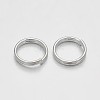 Brass Split Rings X-KK-E647-10S-8mm-2