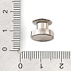 Magnetic Alloy Secure Locking Pin Backs AL-CBA1C1D-01P-2