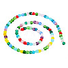 1 Starnd Mixed Styles Glass Beads Strands EGLA-TADJ0001-08-1