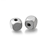 Spray Painted Wooden Beads WOOD-P021-01B-M-3
