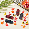 48Pcs 4 Colors ABS Display Roadblock Decorations AJEW-SP0004-70-4
