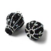 Opaque Acrylic Rhinestone Beads X-OACR-S048-03A-2