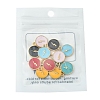 14Pcs 7 Colors Alloy Enamel Pendants ENAM-FS0001-35-2