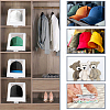Foldable Cardboard Gift Cap Storage Boxes with Clear PVC Window CON-WH0099-67A-5