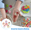 250pcs 10 Colors Handmade Polymer Clay Beads CLAY-DC0001-02-7