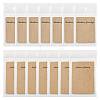 200Pcs 2 Styles Rectangle Cardboard Paper Earring Display Cards CDIS-FS0001-28-2