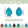 70Pcs 7 Styles Gemstone Cabochons G-AR0006-16B-2