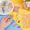 Olycraft DIY Mini Sundae Cups Keychain Making Kit DIY-OC0011-48-3