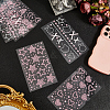 6 Sheets 3 Styles Acrylic Rhinestone Face Body Stickers AJEW-SP0002-68B-3