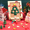 Christmas Opaque Resin Decoden Cabochons RESI-SP0001-03-4