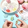10Pcs Transparent Acrylic Beads PACR-YW0001-38-5