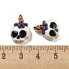 Halloween Theme Resin Decoden Cabochons RESI-C050-01G-3