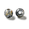 Transparent Crackle Acrylic Beads DACR-D300-01D-8mm-2