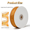 1Roll Solid Color Organza Ribbons ORIB-CY0001-02G-2