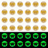 50G Luminous Transparent Acrylic Beads OACR-TAD0001-01W-1
