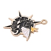Alloy Enamel Pendants ENAM-P258-05G-G-2