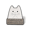 Cat Shape Enamel Pins JEWB-P039-11EB-04-1