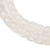 Natural Grey Agate Beads Strands G-C258-01-4