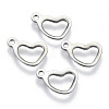 Non-Tarnish 201 Stainless Steel Charms STAS-R116-010-1