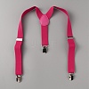 Adjustable Polyester Y-Shaped Heavy Duty Suspenders AJEW-WH0307-23P-1