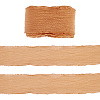 3 Rolls Frayed Polyester Ribbon OCOR-TA0002-97E-1