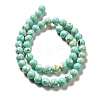 Synthetic Turquoise and Sea Shell Assembled Beads Strands X-G-D482-01C-08-3