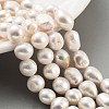 Natural Cultured Freshwater Pearl Beads Strands PEAR-P062-30F-2