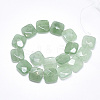 Natural Green Aventurine Beads Strands G-S357-D02-05-2