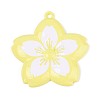 Spray Painted Alloy Big Pendants PALLOY-T092-81E-1