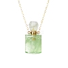 Natural Green Fluorite Perfume Bottle Pendant Necklace PW-WG2A891-11-1