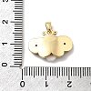 Brass Micro Pave Cubic Zirconia Pendants KK-H089-18G-3