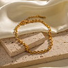 Minimalist 304 Stainless Steel Heart Link Bracelets QJ7944-5