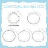 10Pcs Bohemian Style Alloy Chain Bracelets Kit for Women BJEW-UN0001-68P-3