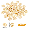   50Pcs Brass Spacer Beads KK-PH0004-13-2