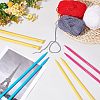  4 Pairs 4 Style Plastic Knitting Needles TOOL-NB0001-95-3