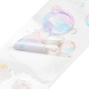 Color Bubble Series PET Decorative Stickers AJEW-S038-03A-3