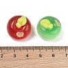 Transparent Resin Imitation Fruit Cabochons RE-CBA8643-02-3