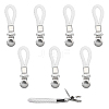 CHGCRAFT 8Pcs Iron Pacifier Clips AJEW-CA0003-77-1