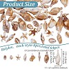 64Pcs 8 Styles Acrylic Pendants OACR-PH0004-45-2