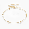 304 Stainless Steel Anklets LS-AJEW-H013-01G-1