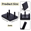 2 Boxs Pine Wood Raw Mineral Display Holder ODIS-UN0001-14A-2