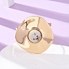Alloy & Iron Cuff Bangles for Women LS-BJEW-F501-02KCG-1
