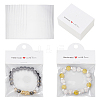 300Pcs 0PP Cellophane Packing Bags with White Paper Card Header ABAG-GO0001-14-1