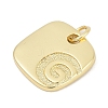 Brass Charms KK-G522-38G-2