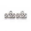 Tibetan Style Zinc Alloy Charms PALLOY-I141-30AS-C-1