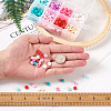 400Pcs 8 Colors Handmade Polymer Clay Beads CLAY-PJ0001-01-14