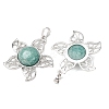 Natural Amazonite Pendants GG-CBA0251-06P-2